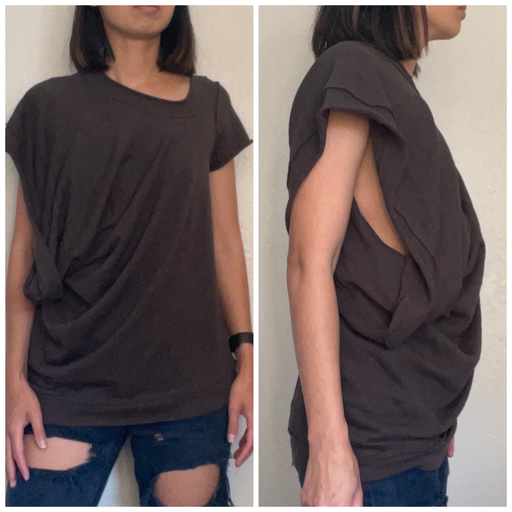 Y’s Yohji Yamamoto Asymmetrical Top